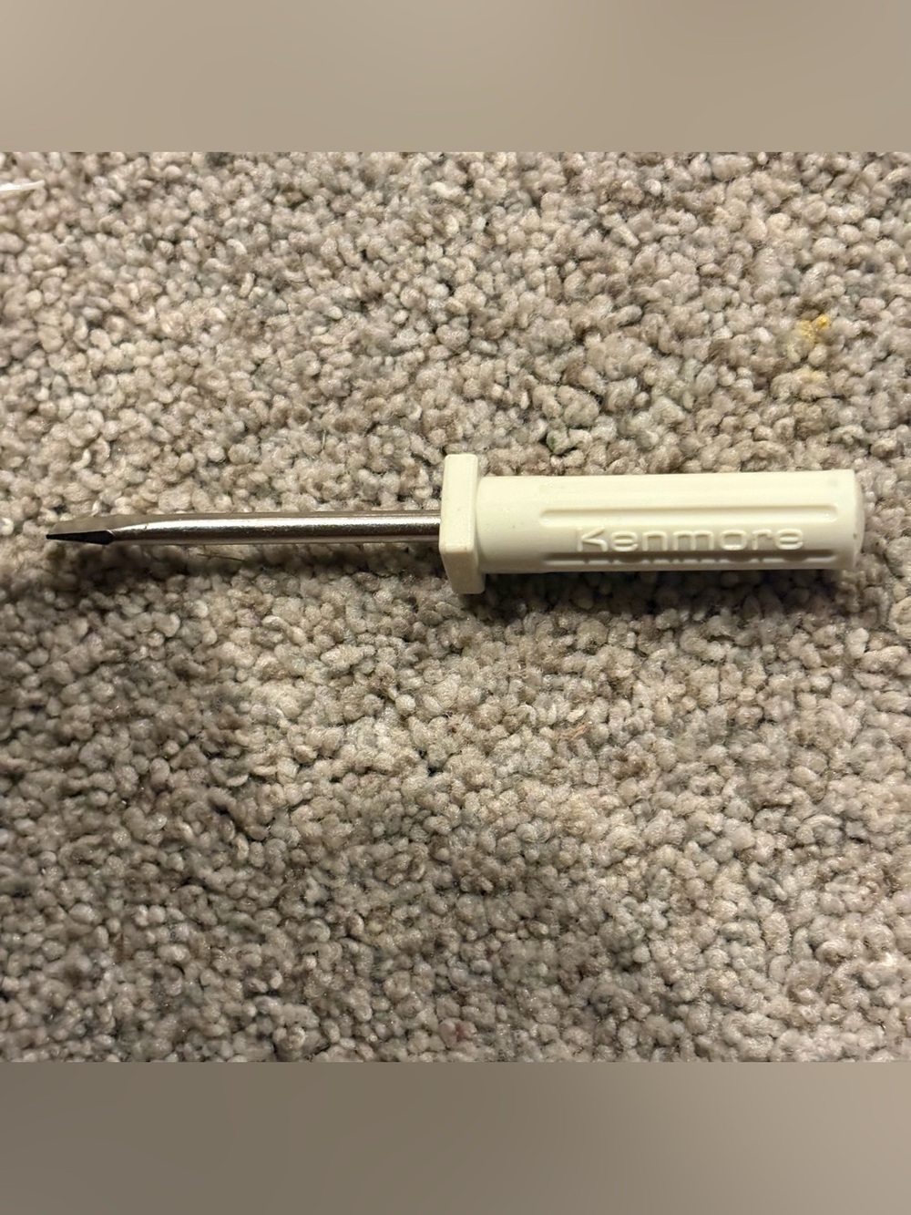 Kenmore Screwdriver Small Flat Head Plastic Handle Vintage Early Appliances 3”